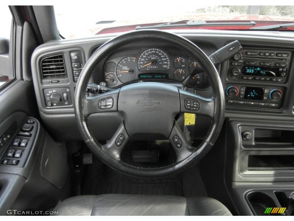 2006 Silverado 3500 LT Crew Cab 4x4 Dually - Victory Red / Dark Charcoal photo #31