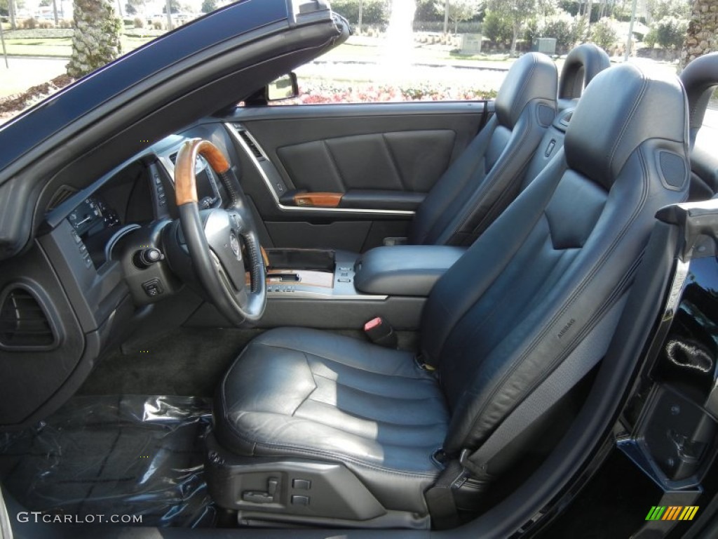 Ebony Interior 2004 Cadillac XLR Roadster Photo #58791588