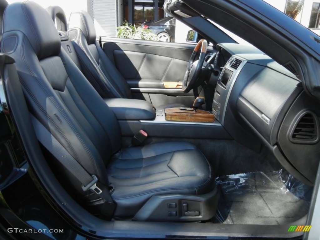 Ebony Interior 2004 Cadillac XLR Roadster Photo #58791621