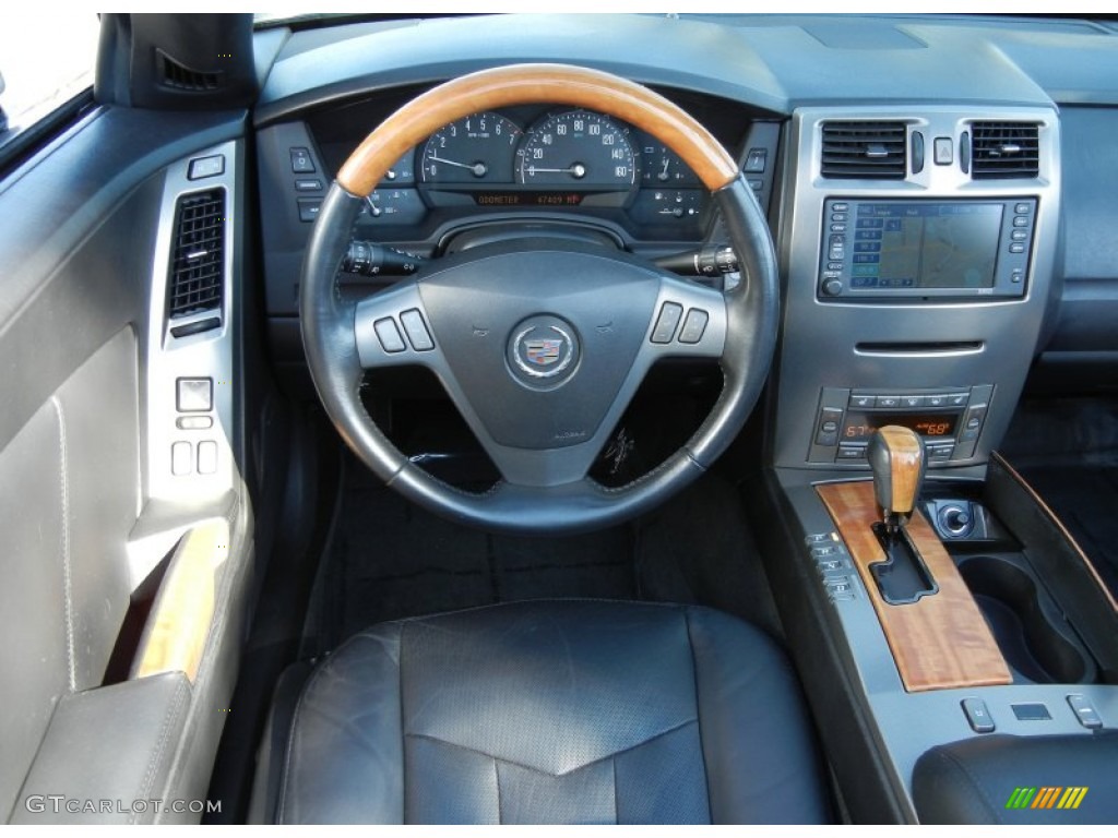 2004 Cadillac XLR Roadster Ebony Dashboard Photo #58791651