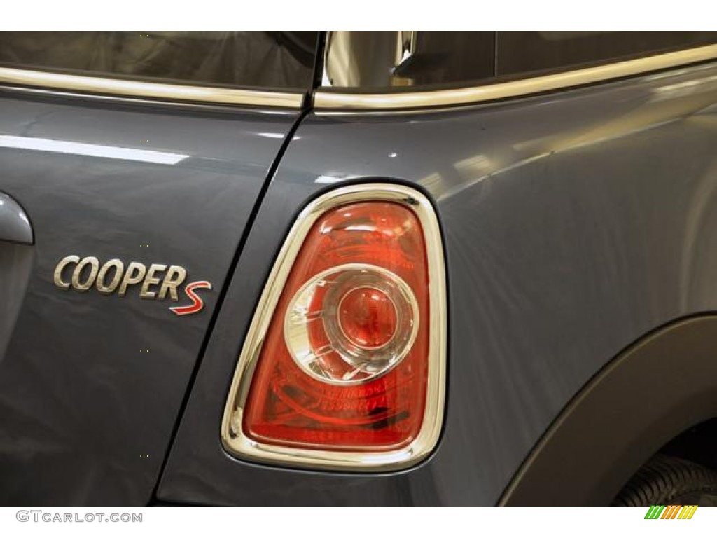 2011 Cooper S Hardtop - Horizon Blue Metallic / Carbon Black photo #3