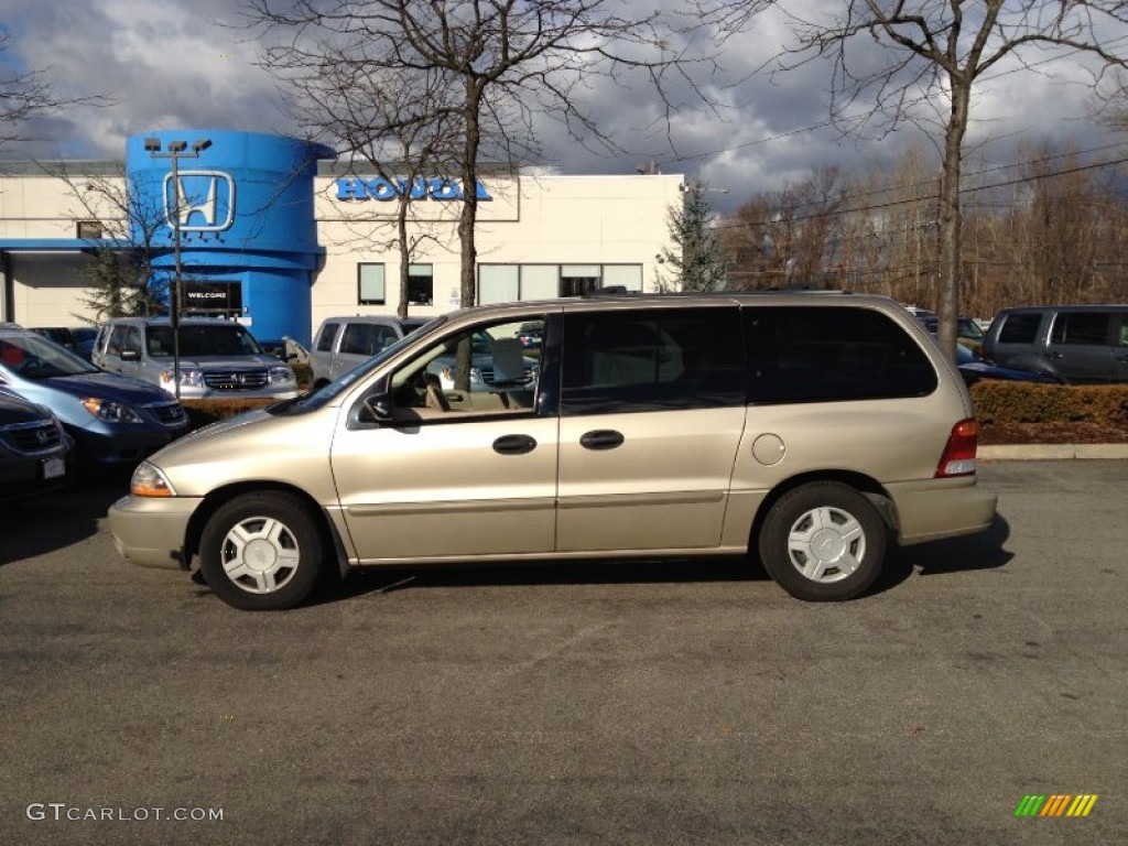 2001 Windstar LX - Harvest Gold Metallic / Medium Parchment photo #1