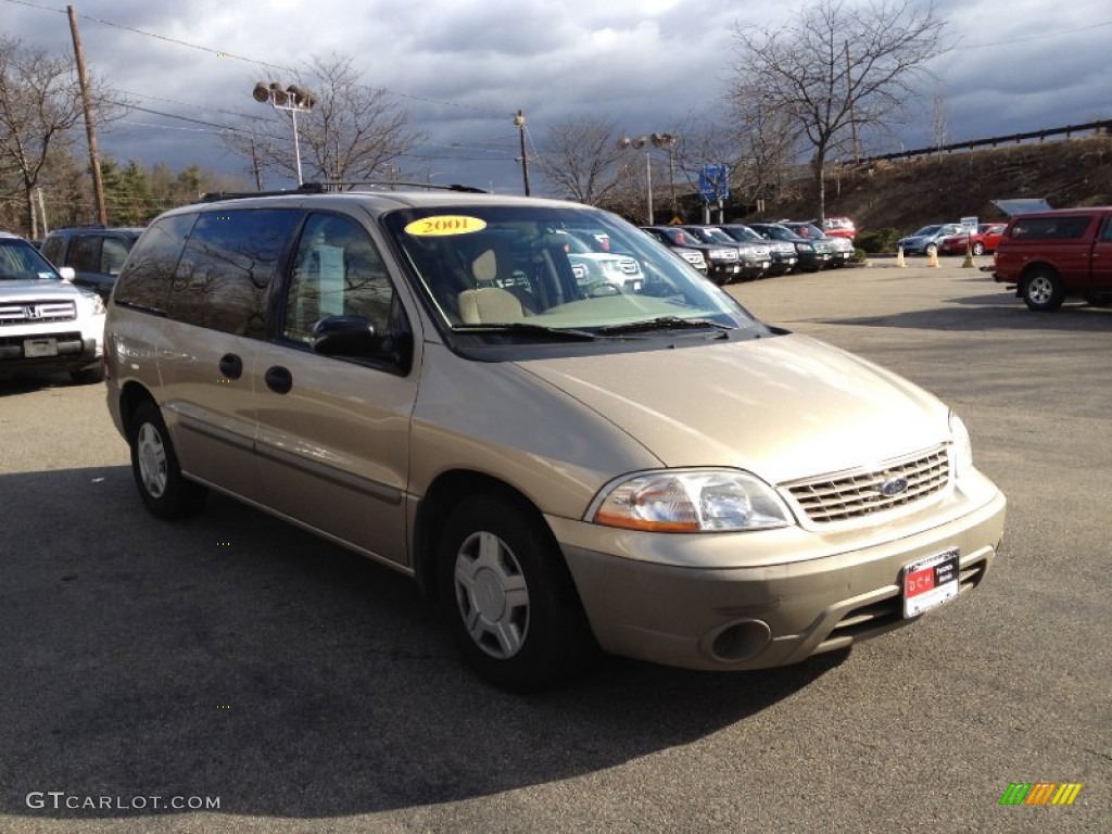 2001 Windstar LX - Harvest Gold Metallic / Medium Parchment photo #4
