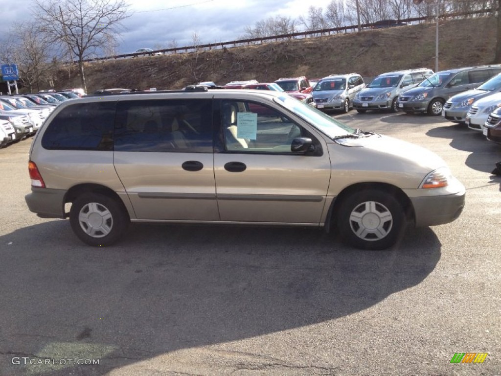 2001 Windstar LX - Harvest Gold Metallic / Medium Parchment photo #5
