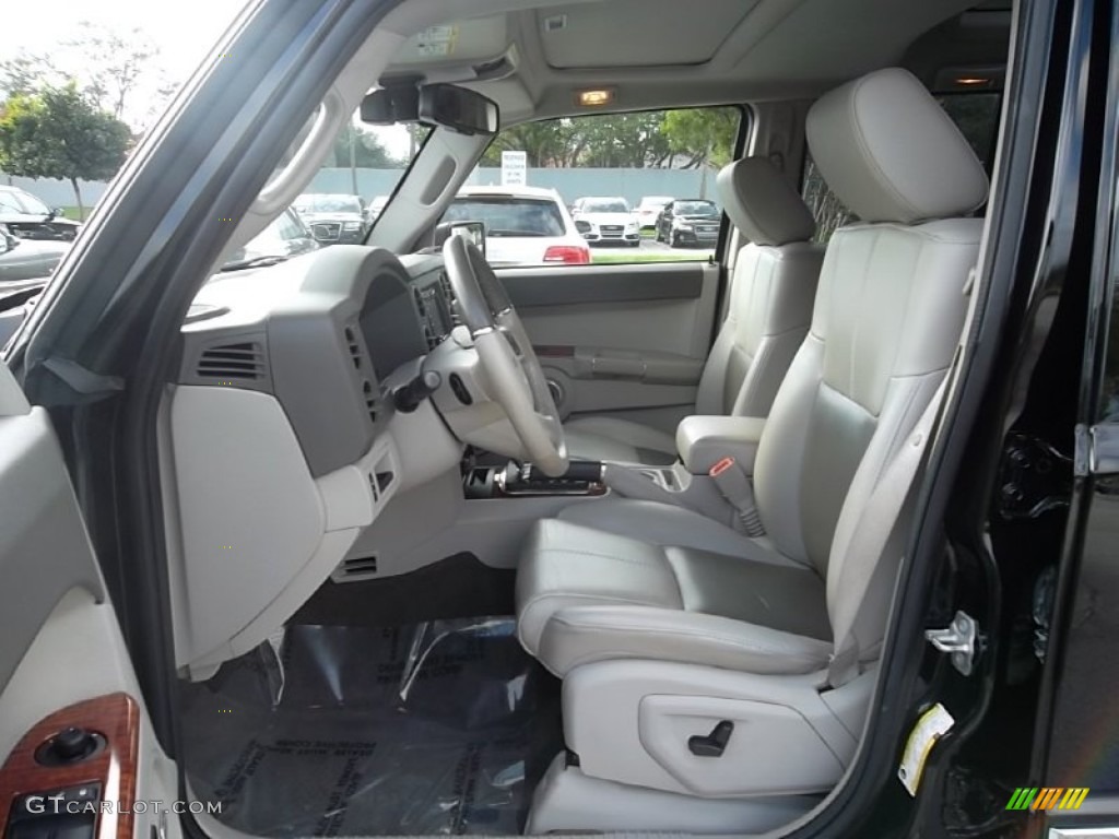 Dark Slate Gray Interior 2008 Jeep Commander Limited Photo #58794519