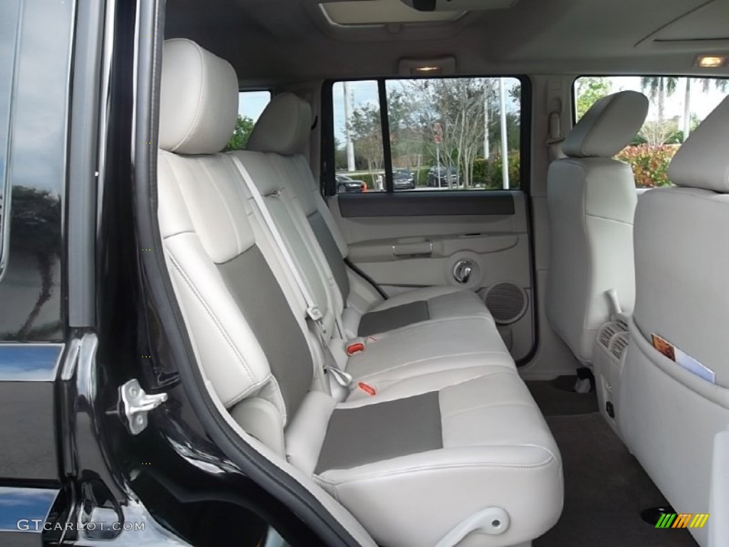 Dark Slate Gray Interior 2008 Jeep Commander Limited Photo #58794585