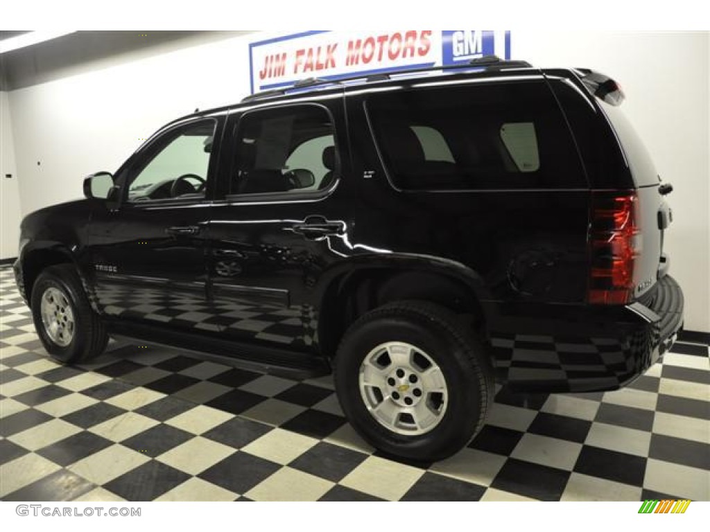 2011 Tahoe LT 4x4 - Black / Light Titanium/Dark Titanium photo #3