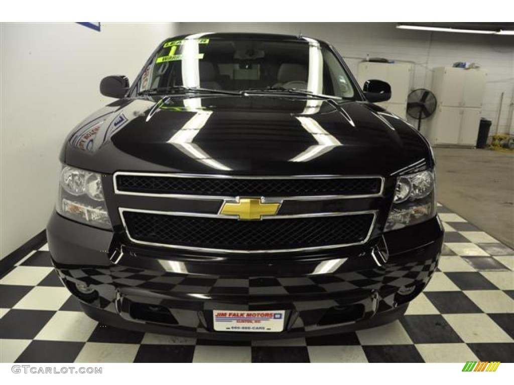 2011 Tahoe LT 4x4 - Black / Light Titanium/Dark Titanium photo #4