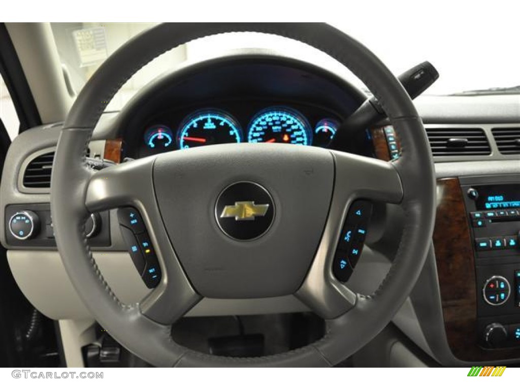 2011 Tahoe LT 4x4 - Black / Light Titanium/Dark Titanium photo #18