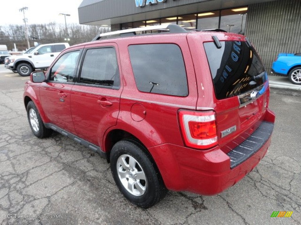 2011 Escape Limited V6 4WD - Sangria Red Metallic / Charcoal Black photo #2