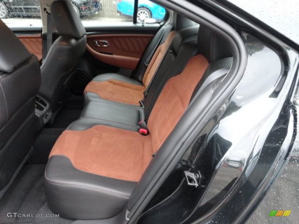 Charcoal Black/Umber Brown Interior 2010 Ford Taurus SHO AWD Photo #58796126
