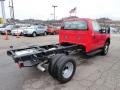 Vermillion Red 2012 Ford F350 Super Duty XL Regular Cab 4x4 Chassis Exterior
