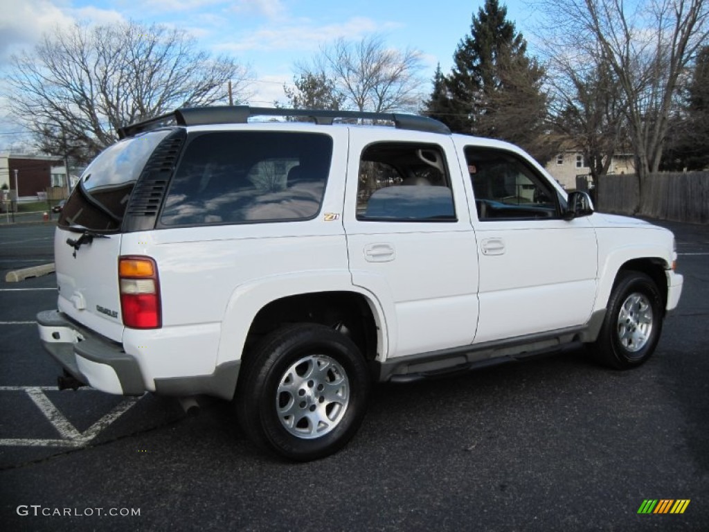 2003 Tahoe Z71 4x4 - Summit White / Gray/Dark Charcoal photo #8