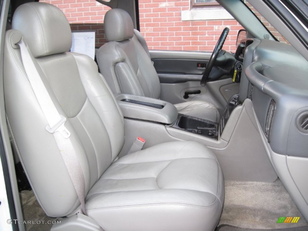 2003 Tahoe Z71 4x4 - Summit White / Gray/Dark Charcoal photo #14