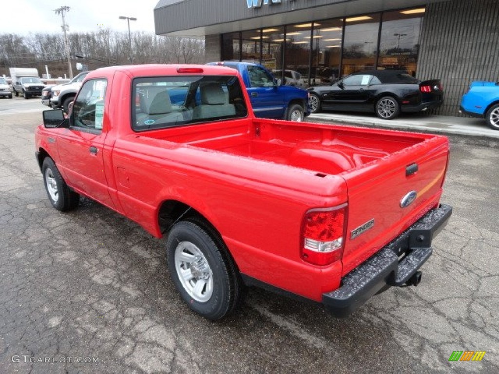 Torch Red 2011 Ford Ranger XL Regular Cab Exterior Photo #58797303