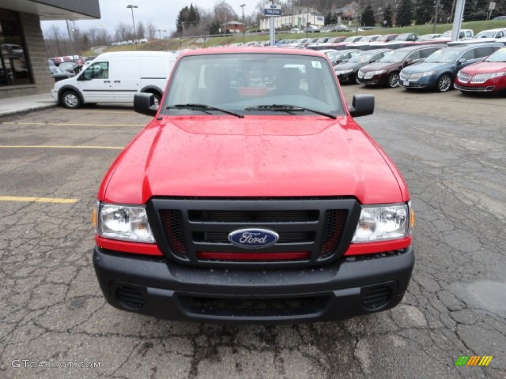 2011 Ranger XL Regular Cab - Torch Red / Medium Dark Flint photo #7