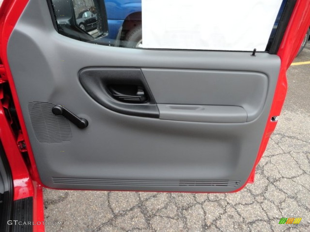 2011 Ford Ranger XL Regular Cab Medium Dark Flint Door Panel Photo #58797411