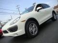 Sand White 2011 Porsche Cayenne S Exterior