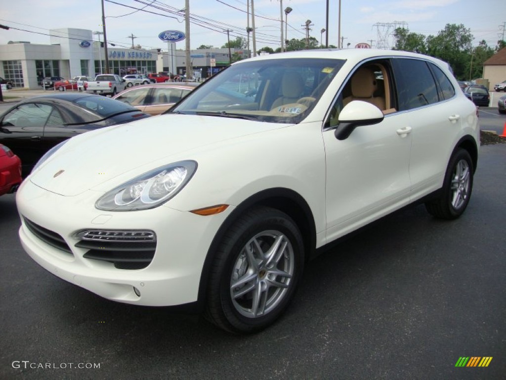 Sand White 2011 Porsche Cayenne S Exterior Photo #58797921