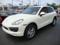 Sand White 2011 Porsche Cayenne S Exterior