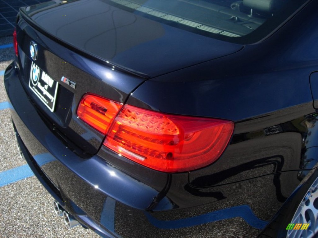 2012 M3 Coupe - Jerez Black Metallic / Black photo #11