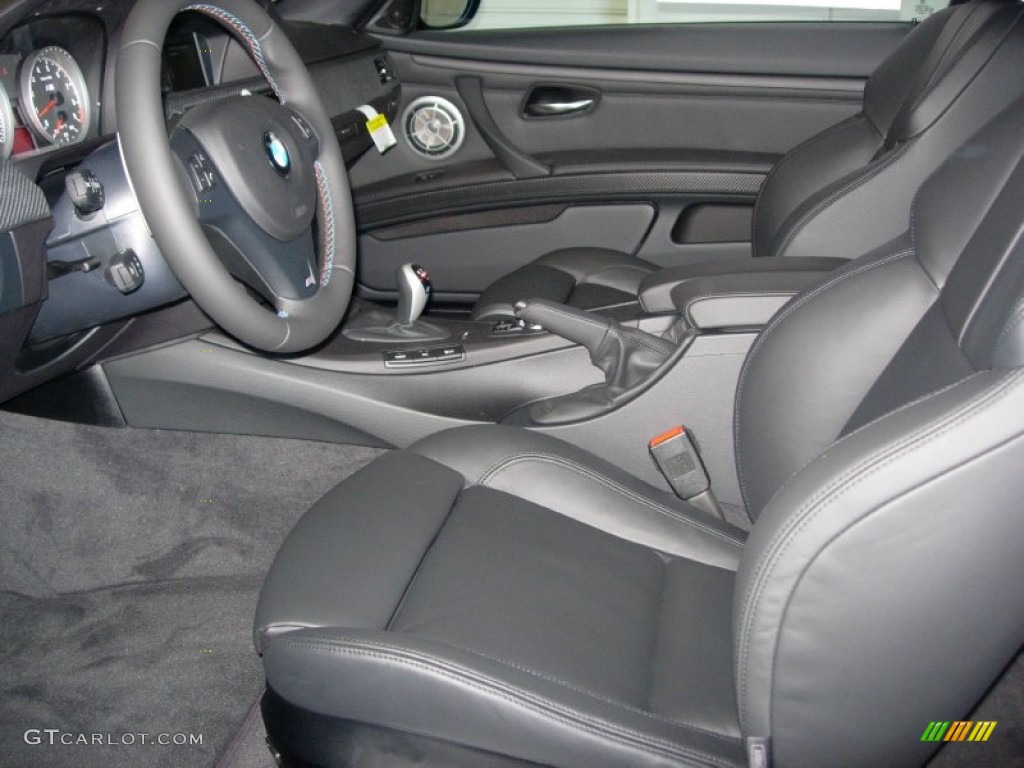 Black Interior 2012 BMW M3 Coupe Photo #58798570