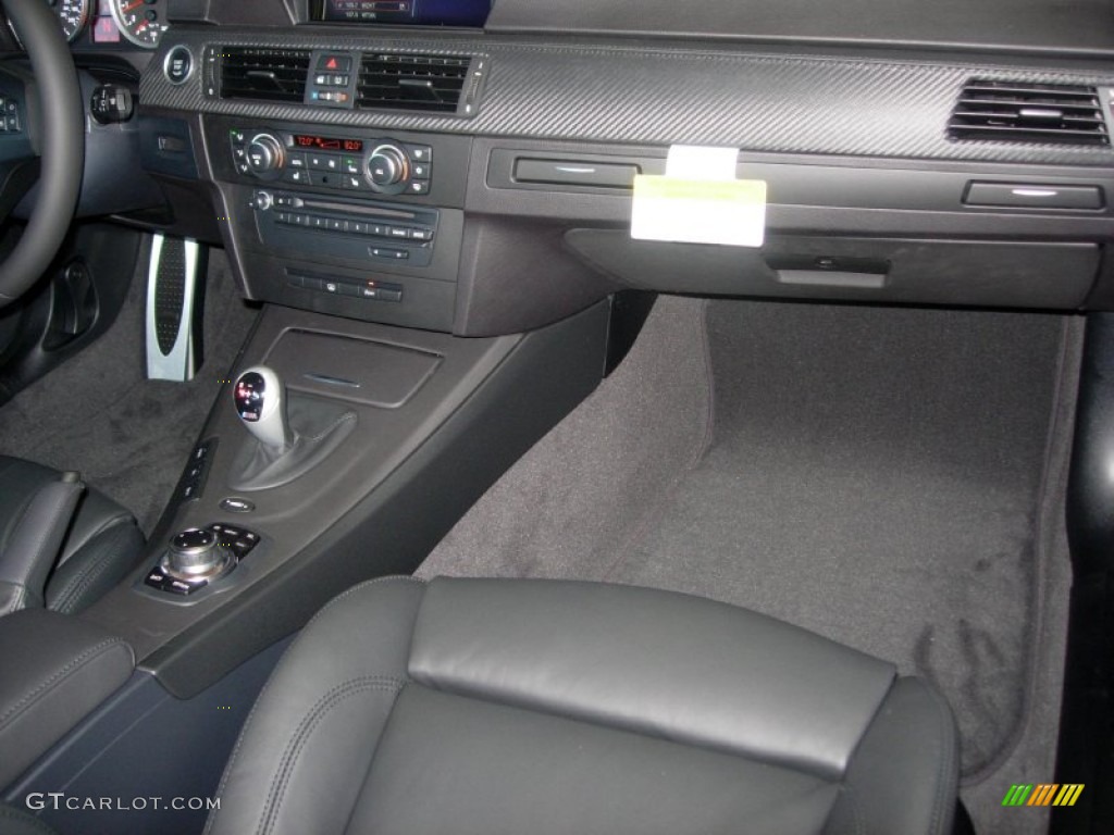 2012 BMW M3 Coupe Black Dashboard Photo #58798602
