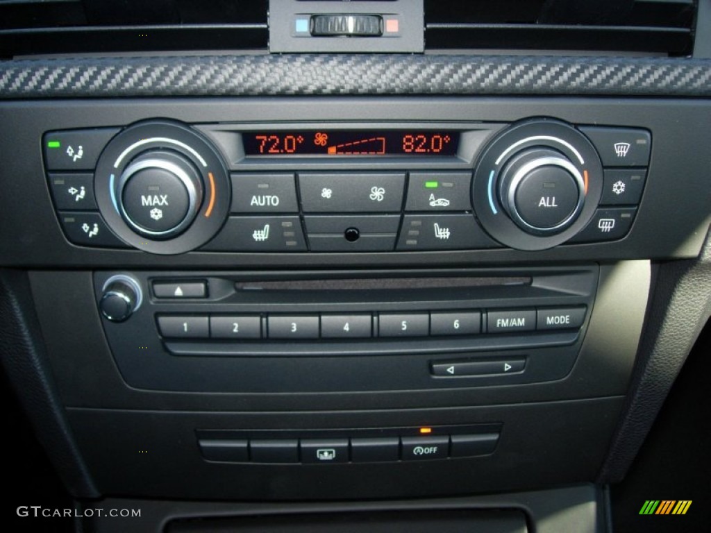 2012 BMW M3 Coupe Controls Photo #58798695
