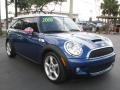 2008 Lightning Blue Metallic Mini Cooper S Clubman  photo #1