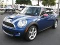 2008 Lightning Blue Metallic Mini Cooper S Clubman  photo #5