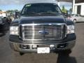 2007 Dark Shadow Grey Metallic Ford F250 Super Duty Lariat Crew Cab 4x4  photo #3