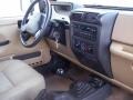 Camel 2001 Jeep Wrangler SE 4x4 Dashboard