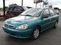 2001 Emerald Green Kia Rio Sedan  photo #5