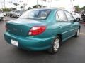 2001 Emerald Green Kia Rio Sedan  photo #9