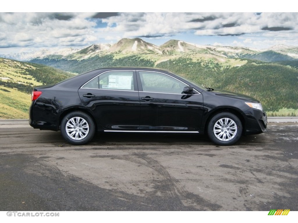 2012 Camry LE - Attitude Black Metallic / Ash photo #2