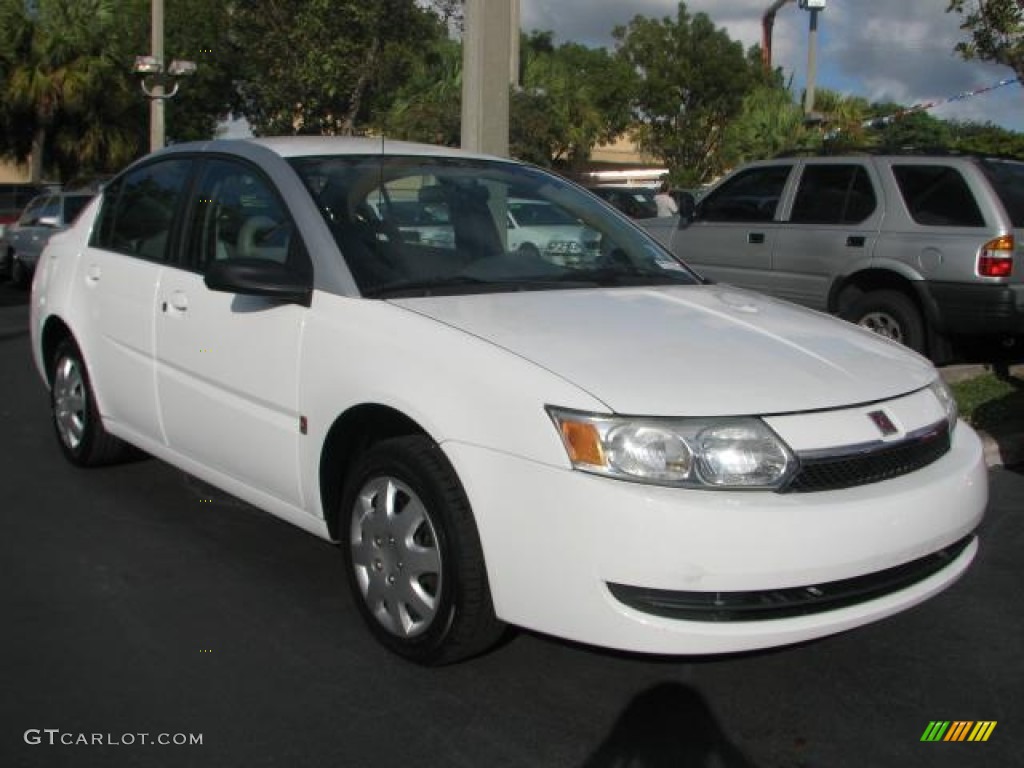 2003 ION 2 Sedan - White / Gray photo #1