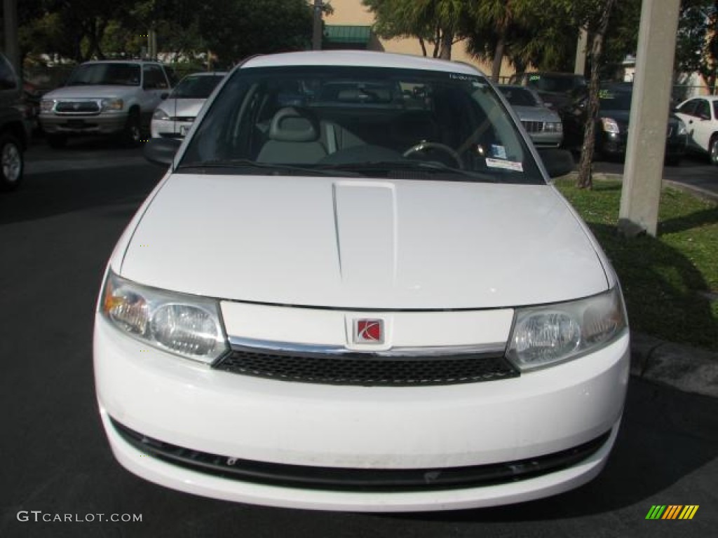 2003 ION 2 Sedan - White / Gray photo #3