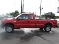 2005 Red Clearcoat Ford F250 Super Duty XL SuperCab 4x4  photo #6