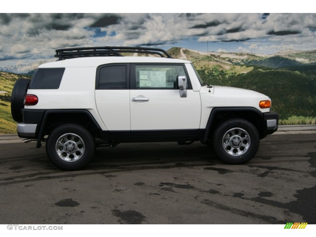 Iceberg White 2012 Toyota FJ Cruiser 4WD Exterior Photo #58801326