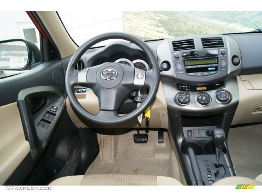 2011 RAV4 V6 4WD - Barcelona Red Metallic / Sand Beige photo #11