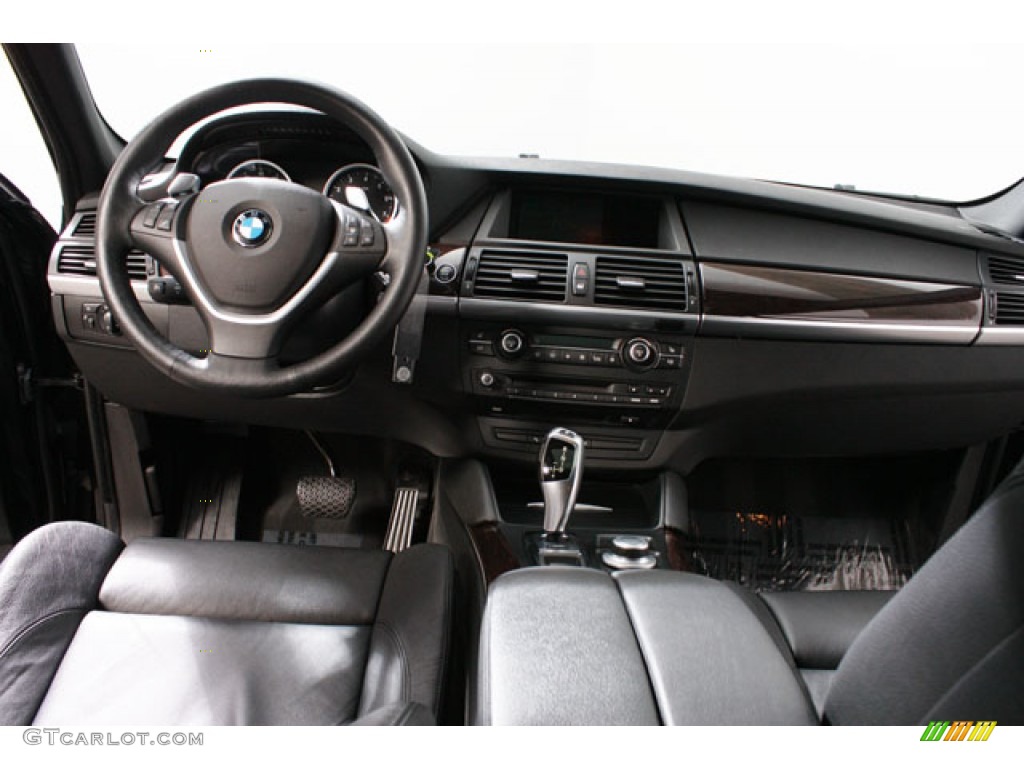 2008 BMW X6 xDrive35i Black Dashboard Photo #58801914
