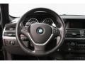 2008 BMW X6 Black Interior Steering Wheel Photo