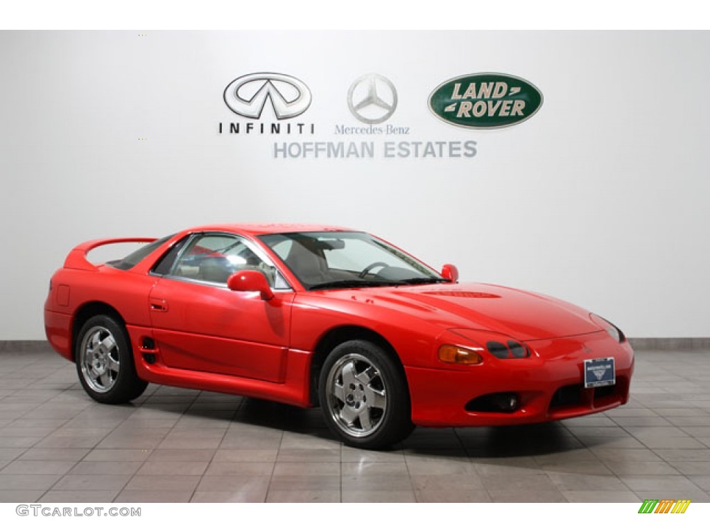 1997 3000GT SL - Caracas Red / Tan photo #1