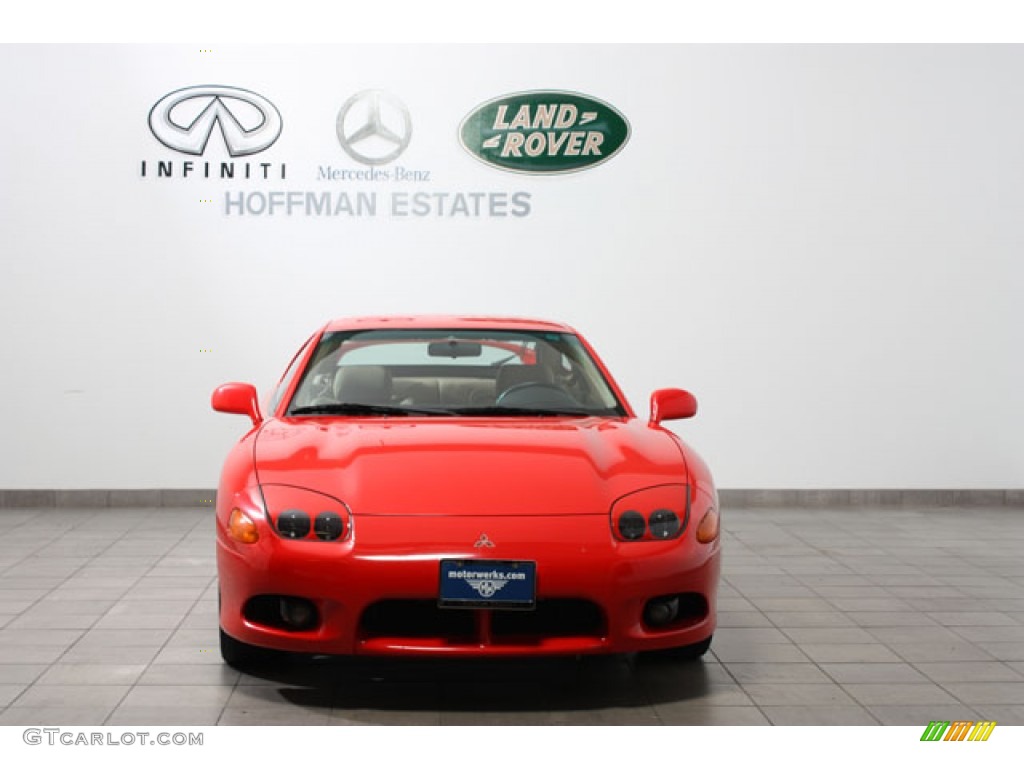1997 3000GT SL - Caracas Red / Tan photo #3