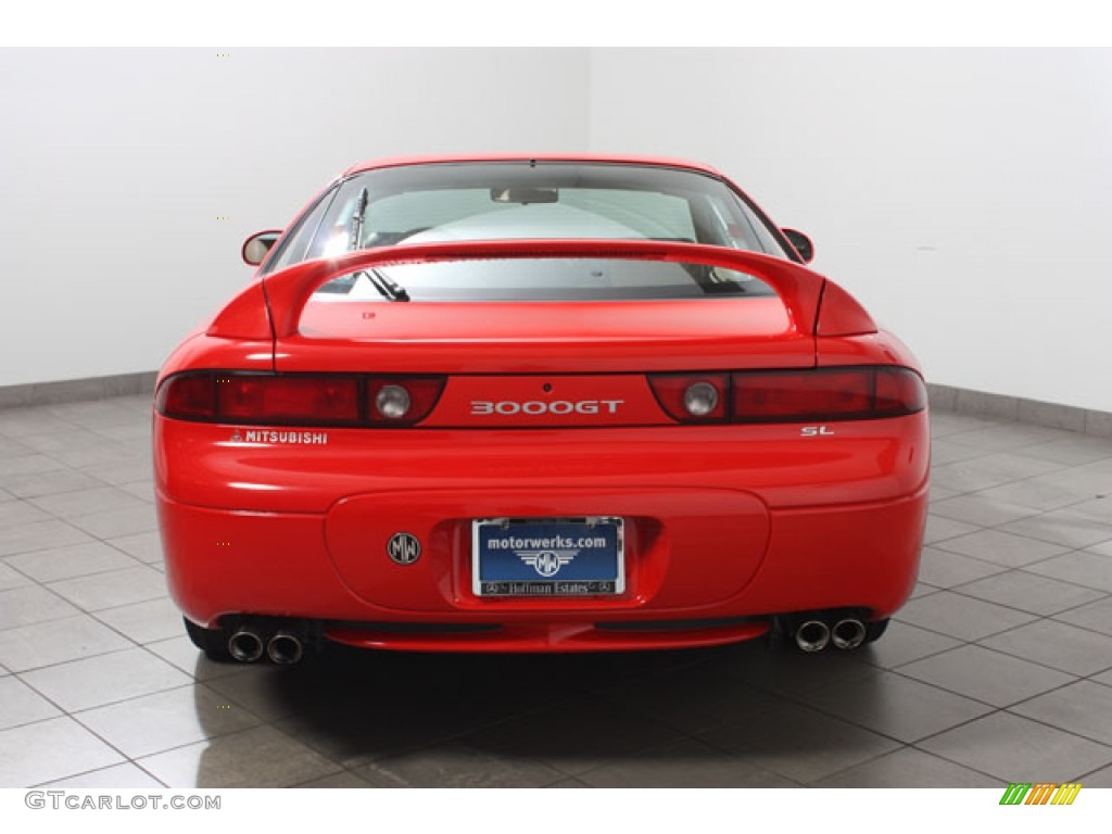 1997 3000GT SL - Caracas Red / Tan photo #4