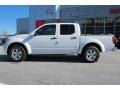 2012 Avalanche White Nissan Frontier SV Crew Cab  photo #2