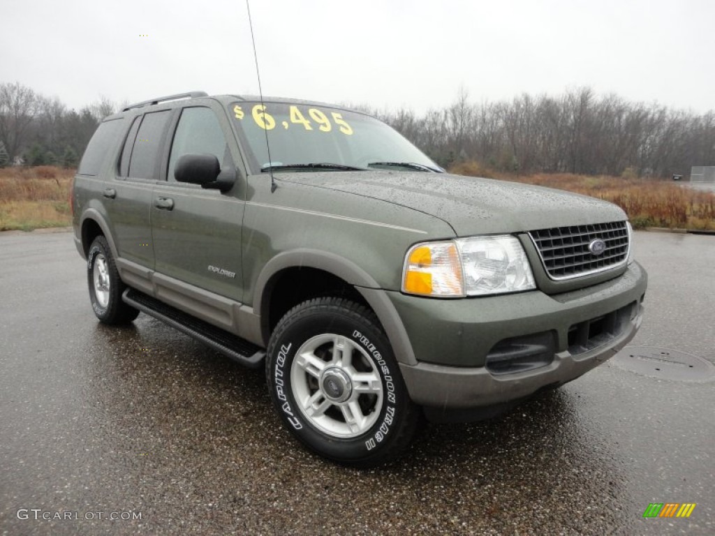 Estate Green Metallic Ford Explorer