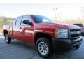 Victory Red 2011 Chevrolet Silverado 1500 Extended Cab