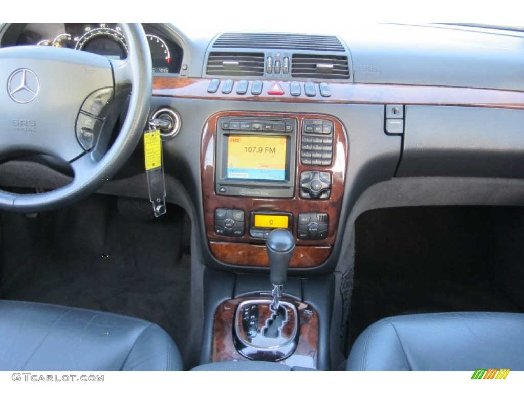 2002 S 500 Sedan - Tectite Grey Metallic / Charcoal photo #12