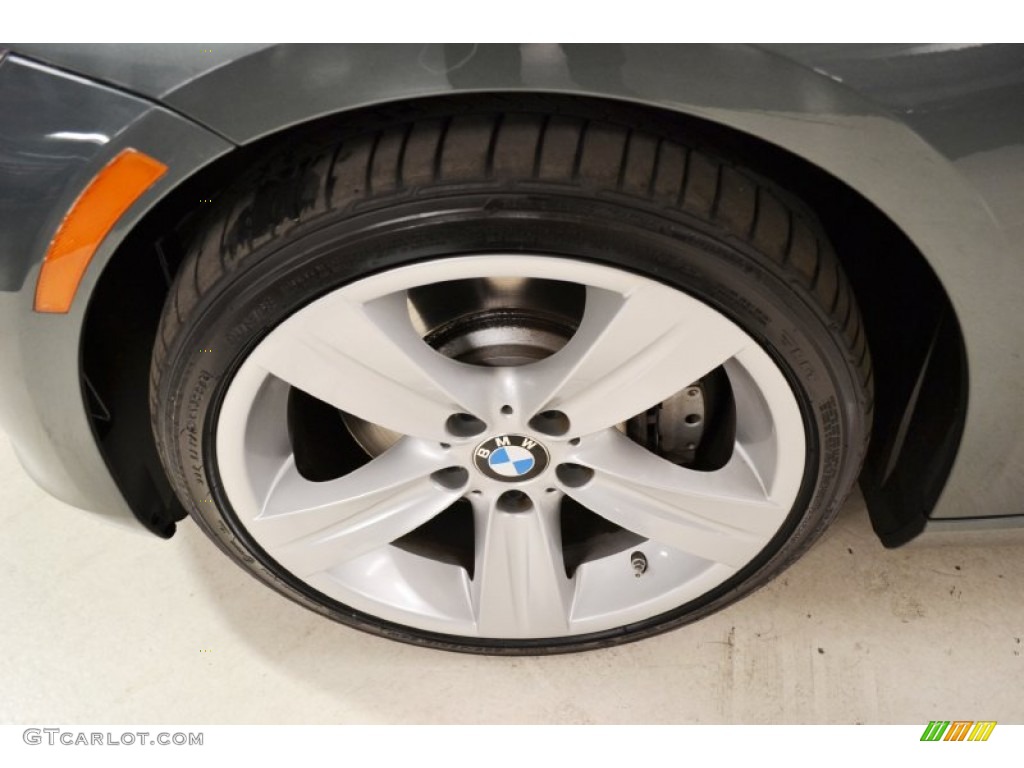2009 3 Series 335i Coupe - Space Grey Metallic / Grey photo #9
